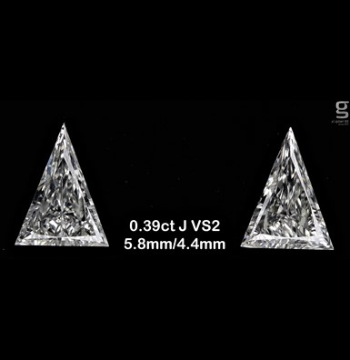 Paired Arrows - 0.39 ct