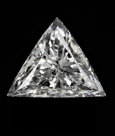 1.85 CT triangle diamond