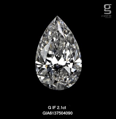 GIA Pear Shaped Diamond