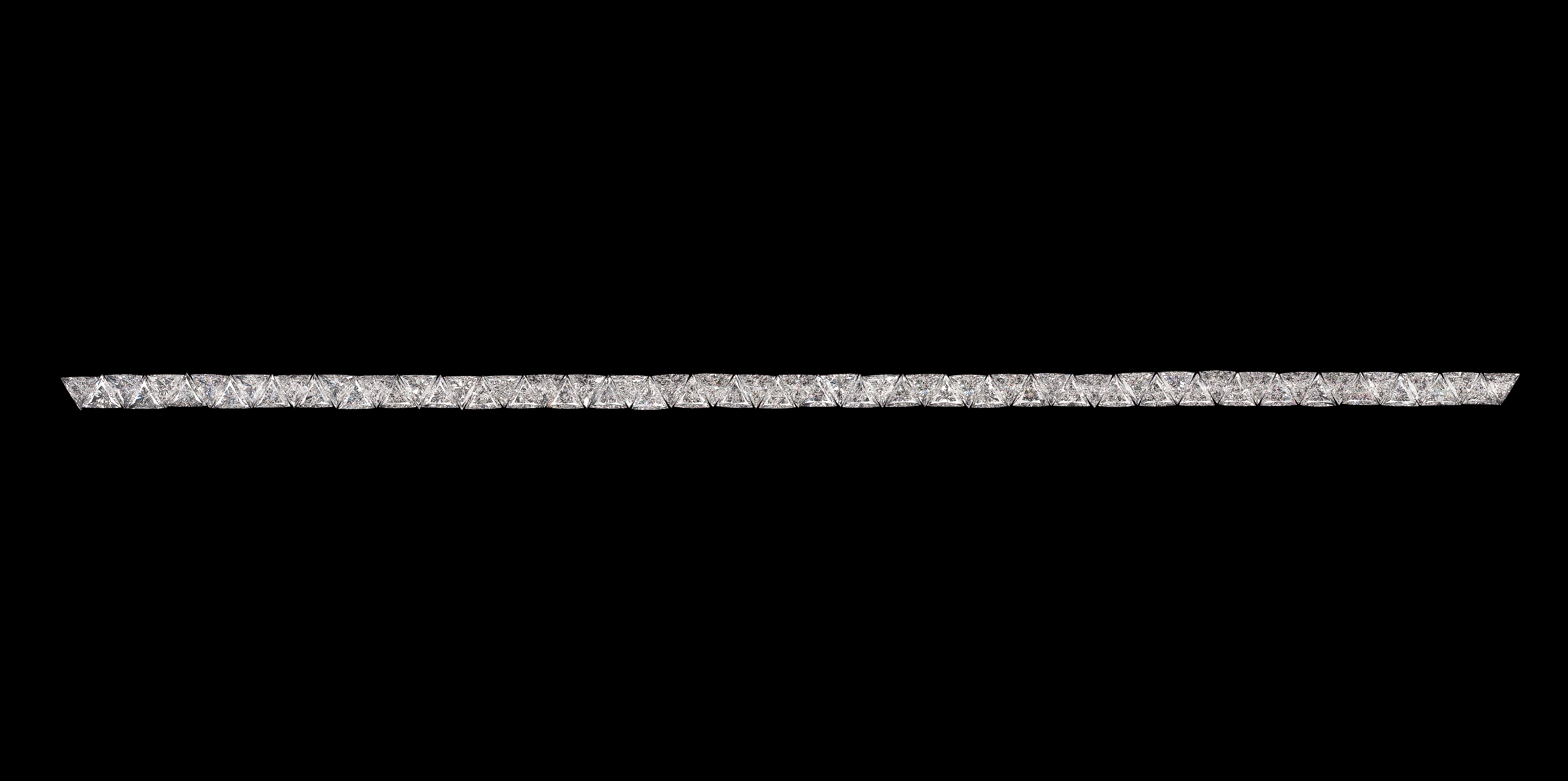 Triangle Tennis Bracelet