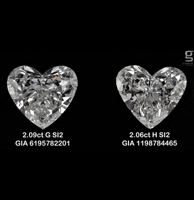 2CT GIA HS diamonds