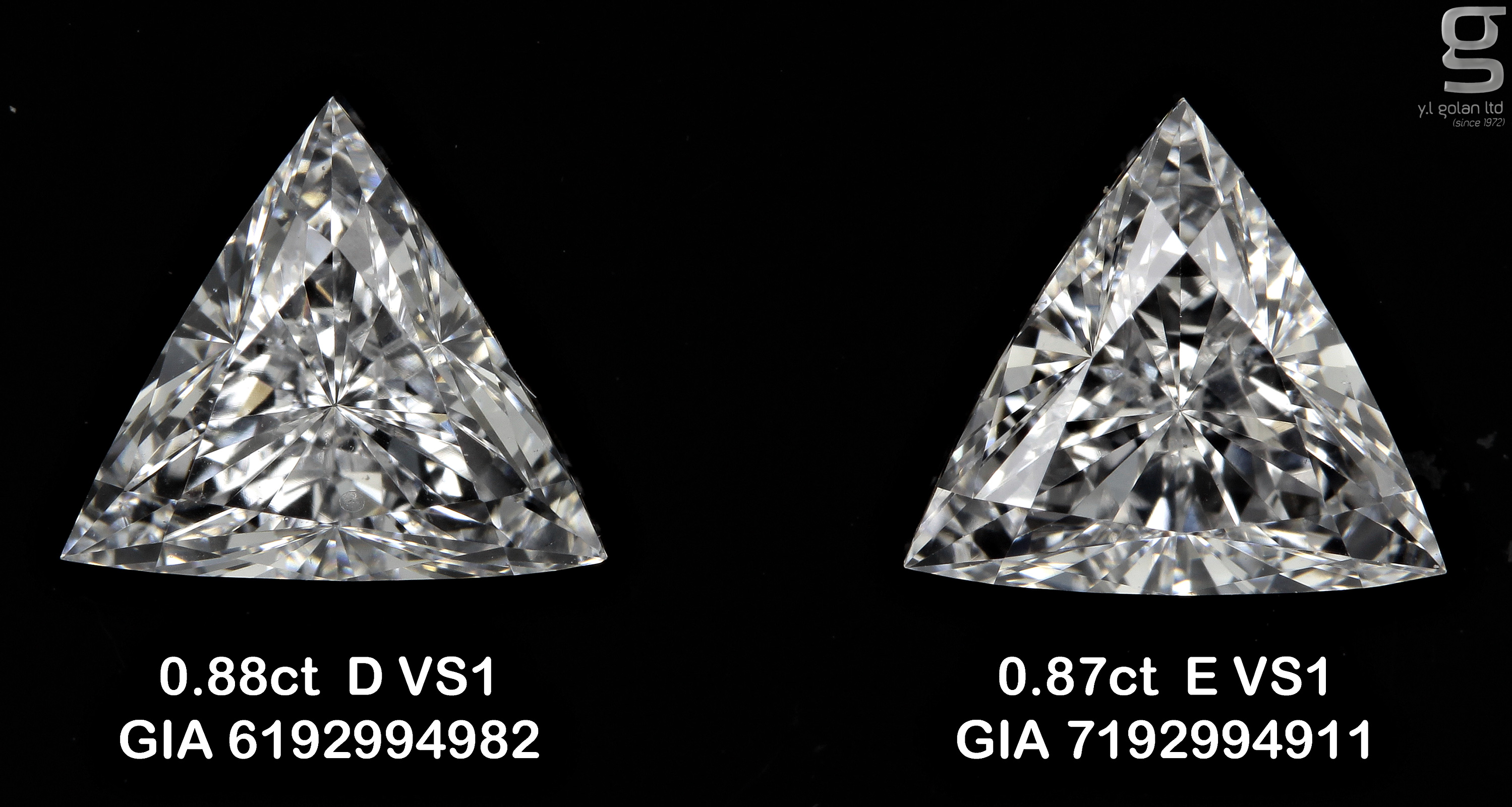 0.8CT GIA Tri pair