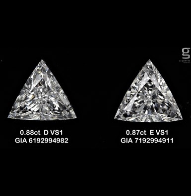 0.8CT GIA Tri pair