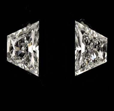 0.49CT trapezoid diamond