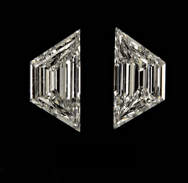 1.96CT trapezoid diamond