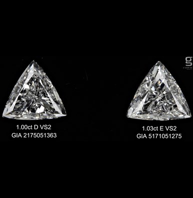 Elegant TRI Diamond Pair