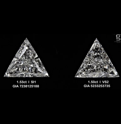 1.5CT GIA Diamond Pair