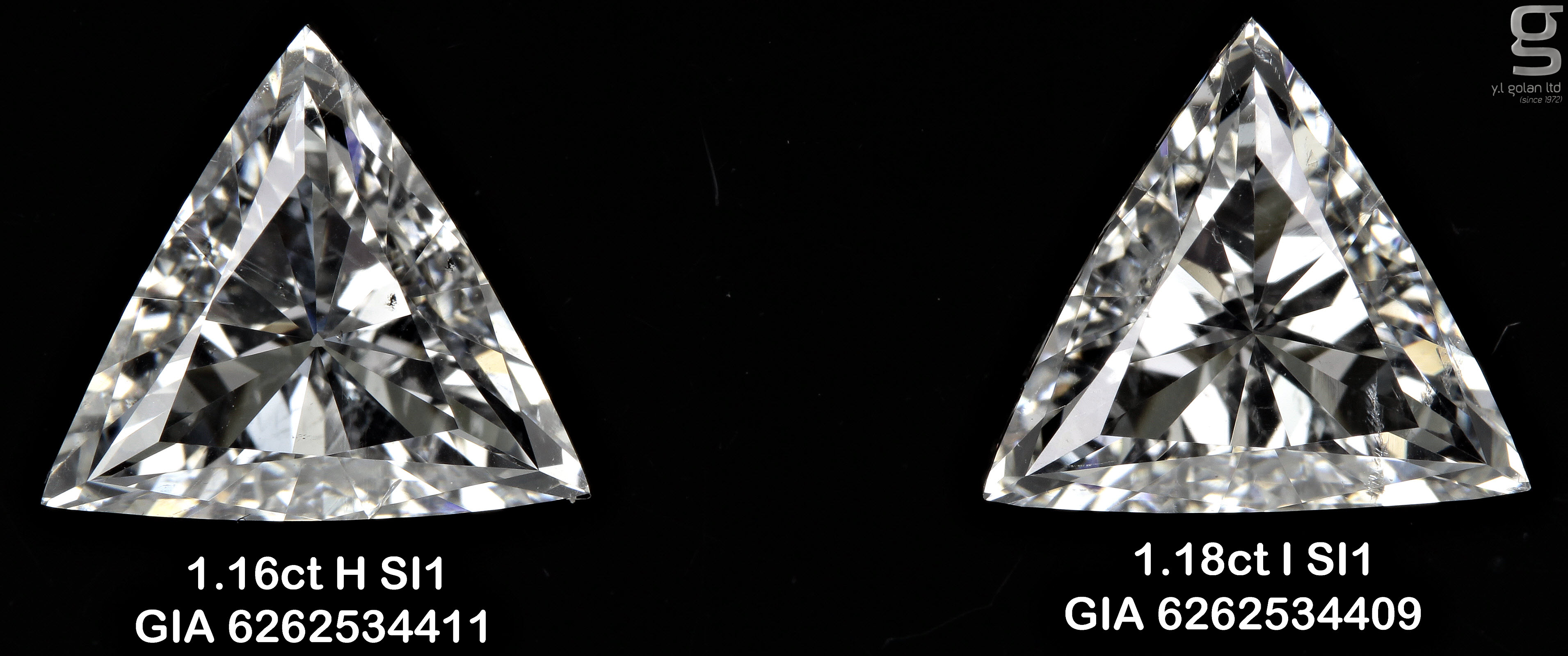 Unique Triangle Diamond Pair