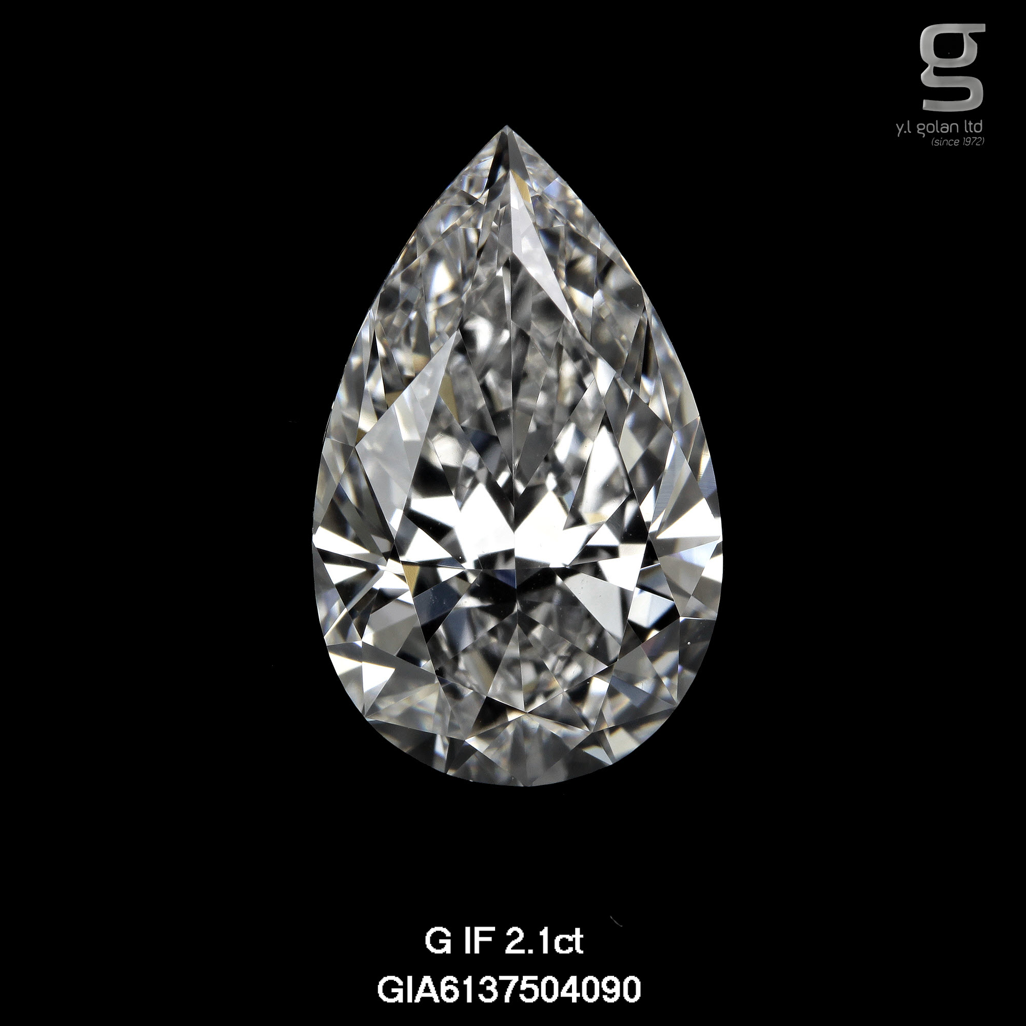GIA Pear Shaped Diamond