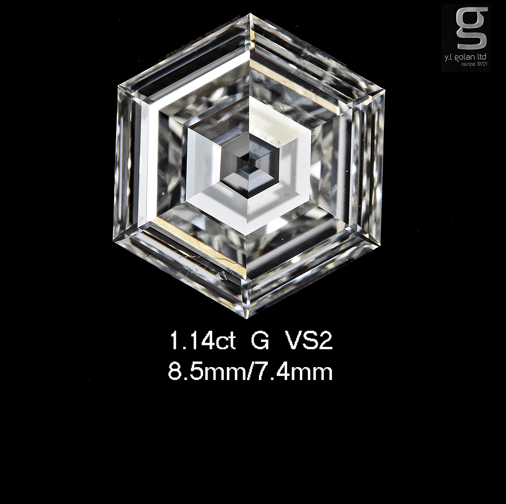 Unique Hexagon Diamond