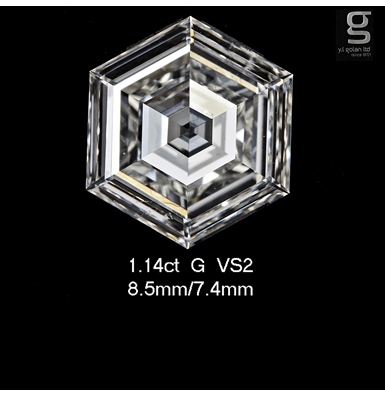 Unique Hexagon Diamond